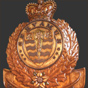 Vancouver Police Crest woodcarving