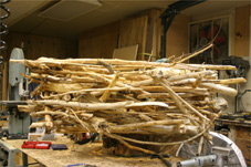 progress1 eagles wood carving