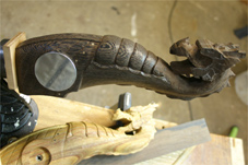progress3 carved tap handle
