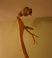 progress3 squirrel wood carving