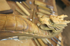 progress4 carved tap handle