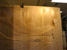 progress4 scenery relief carving